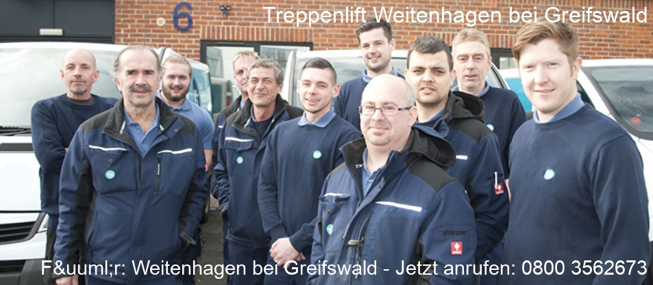 Treppenlift  Weitenhagen bei Greifswald